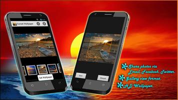 Sunset Wallpaper Affiche