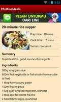20 Minutes Meals Recipes capture d'écran 1