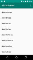 25 Kisah Nabi (MaterialDesign) screenshot 1