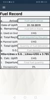 Aircraft Fuel discrepancy Calculator Ekran Görüntüsü 3