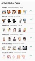 Anime Stickers for WhatsApp Affiche