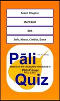 Pāli Quiz Poster