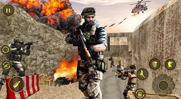 Commando Strike Mission Game スクリーンショット 1