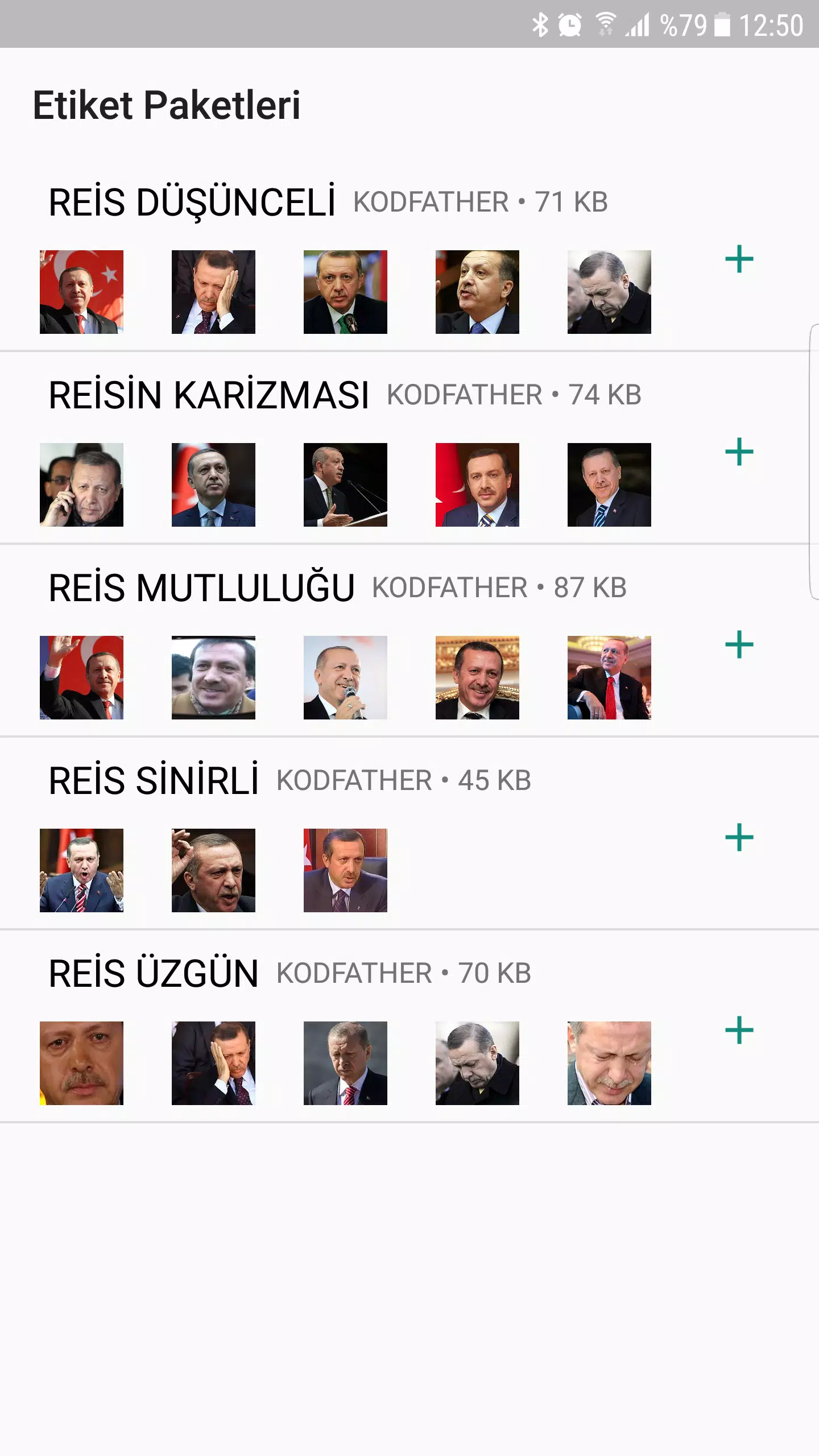 Android İndirme için Recep Tayyip Erdoğan Whatsapp Çıkartmaları APK