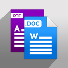 Rtf file reader Doc viewer app icon
