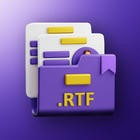 ikon Aplikasi Pembaca File RTF RTF