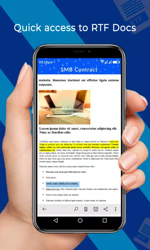 Descarga de APK de RTF Reader: lector de archivos RTF para Android para  Android