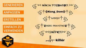 Nickname Generator for Gamers Screenshot 1