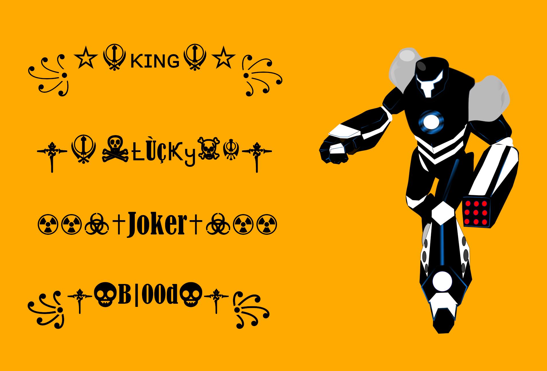 Symbols Creator Nickname Generator For Ff For Android Apk Download - roblox creator nickname agario