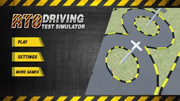 RTO Driving Test Simulator Affiche