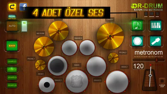 Screenshot 2 for R-DRUM HD Bateri Çal