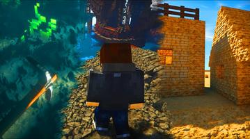 Realistic Shaders RTX For MCPE imagem de tela 1