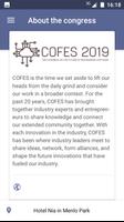 برنامه‌نما COFES 2019 عکس از صفحه