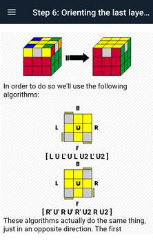 How to solve Rubik's cube screenshot 1