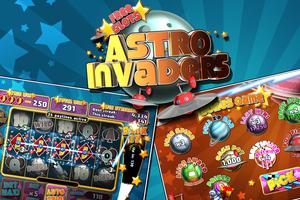 Astro Invaders Slots Plakat