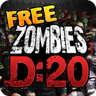 Zombies Dead in 20 - Free Zeichen