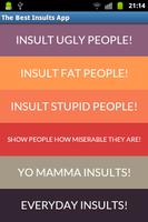 Insults - Mean Comebacks الملصق