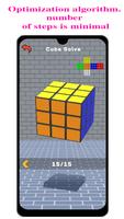 Rubik's Cube Solver Master Affiche