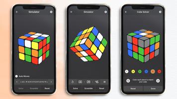 Cube Solver - Solve Any Cube الملصق
