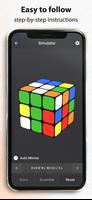 AZ Rubik's cube solver اسکرین شاٹ 3