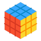 Rubik's Cube Solver - 3D Cube Zeichen