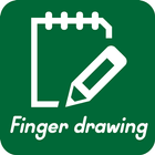Finger drawing आइकन
