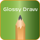 Glossy draw icon