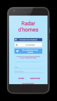 Radar d'homes Affiche