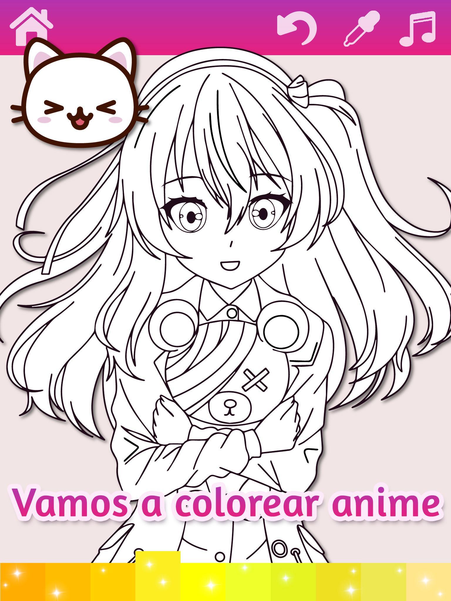 Dibujos Para Colorear Anime Manga Efectos Animados For Android Apk Download - dibujos de roblox para pintar