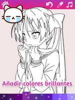 Dibujos para colorear anime ma captura de pantalla 1