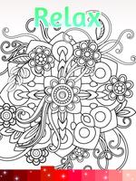 Antistress Coloring For Adults Plakat