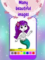Mermaids Coloring Pages ภาพหน้าจอ 3
