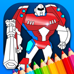 Robots Coloring Pages with Ani icon