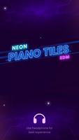 Neon Piano Tiles : EDM captura de pantalla 2