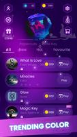Neon Piano Tiles : EDM captura de pantalla 1