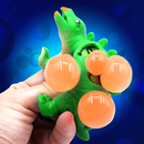 恐龙玩具：柔软的压力球DIY模拟器 APK