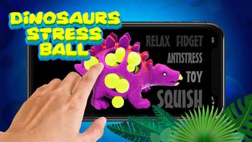 Dinosaur toys: squishy stress balls DIY simulator স্ক্রিনশট 1