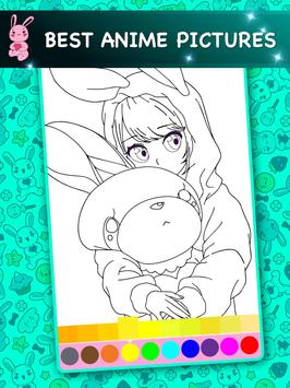 Kawaii - Anime Animated Coloring Book screenshot 10