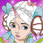 Magic Fairy Coloring Book for  icône