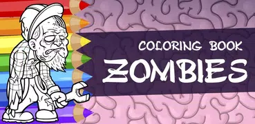 Zombie Coloring Pages with Ani