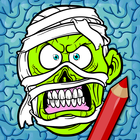 Zombie Coloring Pages with Ani icône
