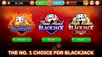 Blazing Bets Blackjack 21 海報