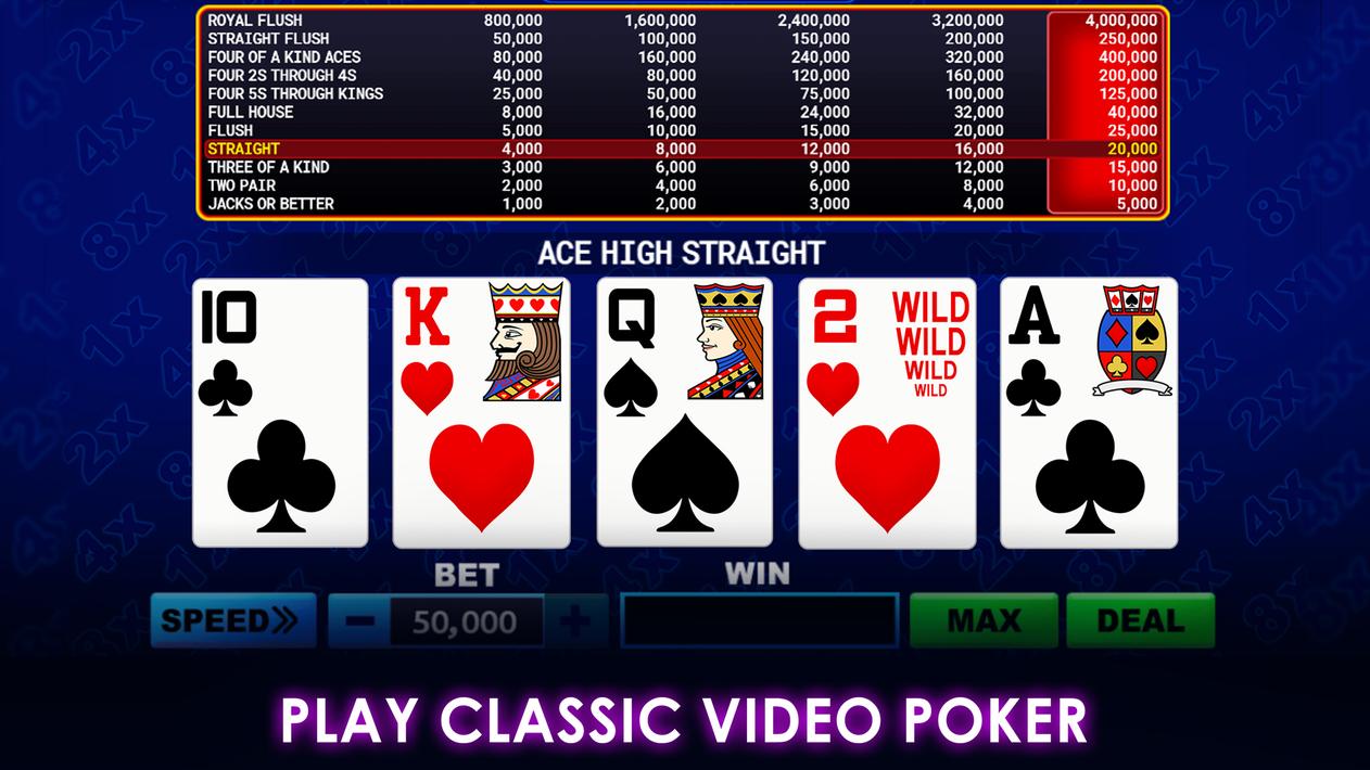 Multi-Play Video Poker™ - Free Video Poker Games для Андроид - скачать APK