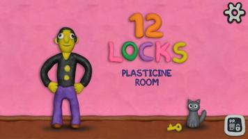 12 LOCKS: Plasticine room poster