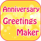 Anniversary Greetings Maker biểu tượng