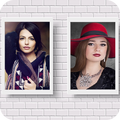 Wall Dual Photo Frames