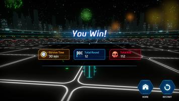 Neon Bike Battle syot layar 3