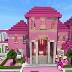 ikon Pink Mod Princess Mansion Map