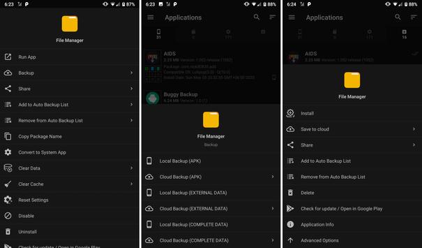 Alpha Backup 截图 2