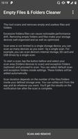 Empty Files & Folders Cleaner  スクリーンショット 1